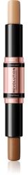 Revolution Beauty Fast Base baton pentru dublu contur culoare Medium 2x4.3 g