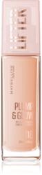 Maybelline new york Lifter Plump & Glow озаряващ фон дьо тен за естествен вид цвят 116 30ml