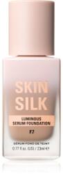 Revolution Skin Silk Serum Foundation Machiaj usor cu efect de luminozitate culoare F7 23 ml
