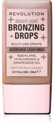 Revolution Bright Light Bronzing Drops crema bronzanta culoare Bronze Scorched 23 ml