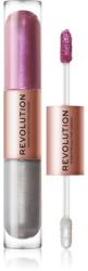 Revolution Beauty Double Up lichid fard ochi 2 in 1 culoare Subliminal Lilac 2x2.2 ml