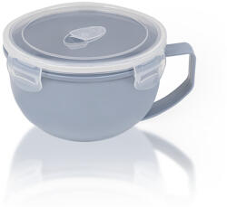Luna mikrózható tál 950ml - Szürkéskék