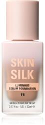 Revolution Skin Silk Serum Foundation Machiaj usor cu efect de luminozitate culoare F8 23 ml
