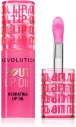 Revolution Beauty Pout Lip ulei pentru buze cu efect de hidratare culoare Raspberry Pink 3 ml