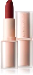 Revolution Beauty Lip Allure Soft Satin Lipstick ruj cremos cu finisaj satinat culoare CEO Brick Red 3.2 g