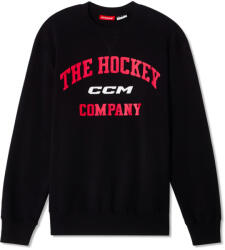 CCM Athleisure Crew Black Gyerek-melegítőfelső XL