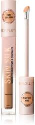 Revolution Beauty Skin Silk Under Eye Brightener & Concealer corector iluminator culoare Tan Golden 4 ml