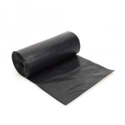  Szemeteszsák 135 liter 70 x 110 cm 10 db/tekercs fekete - aqua