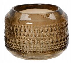 Kaemingk Üveg gyertyatartó, Kaemingk, üveg, barna, 8, 2x5, 8cm