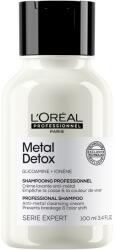 L'Oréal L'Oréal Professionnel Serie Expert Metal Detox sampon hajtöredezés ellen, színmegtartó hatású, minden szőkített, festett vagy balayage hajtípusra, SZULFÁTMENTES, 100 ml
