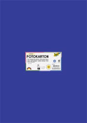 FOLIA Dekorkarton, 2 oldalas, 50x70 cm, 300 g, 10 lap, FOLIA, ultramarinkék (FL6136) (6136)