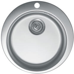 Metalac Metalac Venera 480E Ø90 Egymedencés Mosogatótálca - Inox (7601)