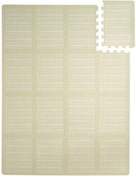 Hakuna Matte habszivacs puzzle játszószőnyeg 170x120 cm - Bézs