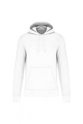 Kariban Férfi kapucnis pulóver Kariban KA4027 Men'S Eco-Friendly Hooded Sweatshirt -4XL, White