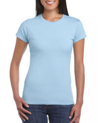 Gildan Csomag akciós póló (min. 5 db) Női póló Gildan GIL64000 Softstyle -XL, Light Blue