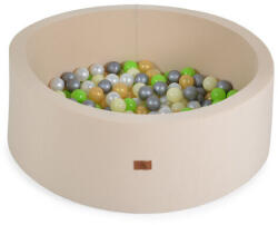  LABDAMEDENCE 90 cm 200db 5, 5cm ZÖLD labdával BÉZS