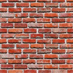  Öntapadó és mosható falfestmény Vörös téglafal, 300 x 200 cm