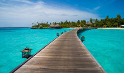  MÉDIA öntapadó és mosható fali fotótapéta, Út a Maldív-szigetekre, 220 x 135 cm