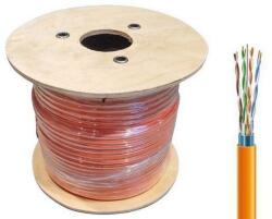 Safer Cablu FTP CAT5e, din cupru, 4x2x24 AWG, LSZH, rola 100m, Safer ADM-FTP5E-LSZH-AWG24-100M (ADM-FTP5E-LSZH-AWG24-100M)