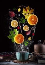  MÉDIA Öntapadó és mosható fotótapéta, 135 x 225 cm, Kompozíció 36