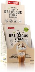 Nutrend Delicious Vegan Protein, latte macchiato, 5 pliculețe, Nutrend