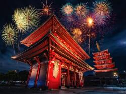  Fotótapéta City60 Tokyo temple at night, 350 x 250 cm