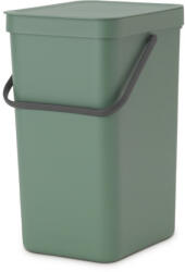 Brabantia Cos de gunoi colectare selectiva Brabantia Sort&Go 1003235, 16 L, Maner, Montabil pe perete, Verde închis (1003235) Cos de gunoi