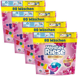  Weißer Riese Aromatherapie color folyékony mosókapszula KARTON (4x80db)