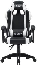 CANYON Scaun gaming Canyon Core SGCH2, Black-White (CNE-SGCH2W)