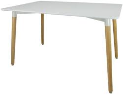 ProCart Modern téglalap asztal - 120 x 80 x 74 cm - Fehér (FAT1132)