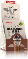 Nutrend Delicious Vegan Protein, ciocolată cu alune, 5 pliculețe, Nutrend