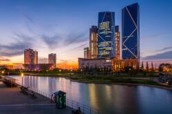  Blueback MAT fotótapéta, Város- Central Park, Szöul, 250 x 200 cm