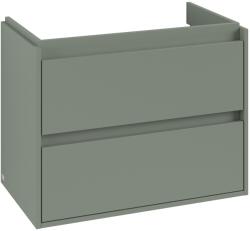 Villeroy & Boch Skyla dulap 77.2x43.9x59.6 cm sub chiuveta pe perete verde C79700AF (C79700AF)