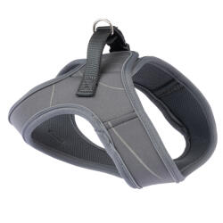  TIAKI TIAKI Wave Vest kutyahám, antracitszürke, XXS méret: 35 cm mellkaskörfogat