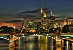  Média Híd a folyón tapéta, 270 x 200 cm