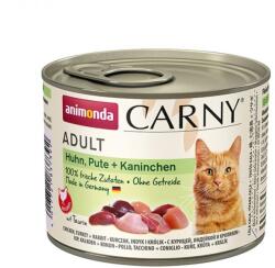 Animonda Carny Adult - Csirke, pulyka és nyúl 6 x 200 g