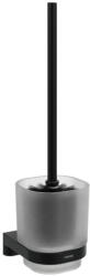  Chrome CR II 410.20BLM WC-kefe-tartó kefével és tartállyal, matt fekete (X07P1384)