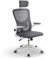 Juskys Ergonomikus irodai szék szürke/fehér hálós (301481)