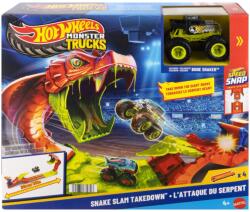 Mattel Hot Wheels Monster Trucks: Kígyómarás pályaszett - Mattel (JJN44)