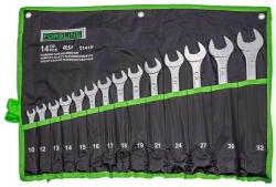 ForsLine Nagy NYITOTT és SZEMES KULCS KÉSZLET 14 DARAB 10 - 32 mm Cr-V (F54262)