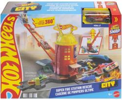 Mattel Hot Wheels: Tűzoltó torony pályaszett - Mattel (JHL95)