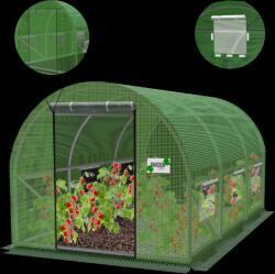 GardenLine KERTEKHEZ VALÓ ZÖLD FÓLIÁS TÜNEL 3 SZEGMENS (NEW SOLUTION) 3 x 2 x 2 M *5207 (CH-TUN5207)