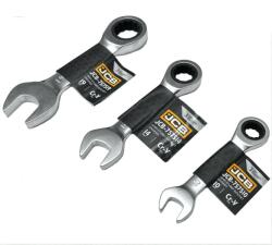 JCB 15 mm-es rövid racsnis dugókulcs - Praktikus szerszám minden szakembernek FS-58208 (F58208)