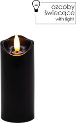 Chomik LED GYERTYA Fekete 5 x 12, 5 CM *9339 (CH-LED9339)