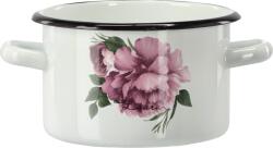 Chomik Enamelált 2L-es edény 16 cm Tavaszi Peónia LAURA *9150 (CH-EMA9150)