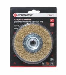 Forsage Puha, kerek csiszoló kefe 150 mm-es sarokcsiszolókhoz (F19917)