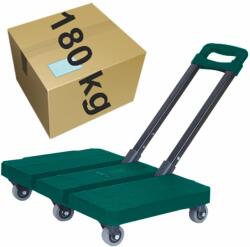 ROCK FORCE Összecsukható platformos szállítókocsi 180 kg (F52387)