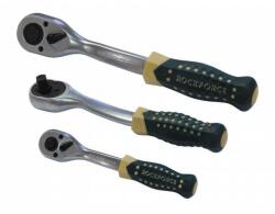 Rockforce Erősített hajlított racsnicsavarhúzó, gumfogantyús 1/2 (F17877)