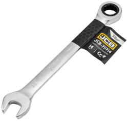 JCB 14 mm-es dupla végű, racsnis, Cr-V 12 szögletű kulcs (F58152)