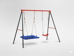 CHOMIK KÉTÜVEGES KERTI HINTA (FÉMSZERKEZET + HINTA + OLDALSÓ FÉSZEK) 290 x 180 x 200 CM *1111 (CH-KRE1111)